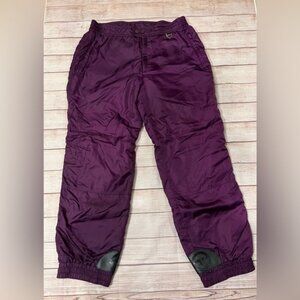 Tyrolia Skiwear Pants Men’s purple Ski Skiing Snow Winter Outdoor Zip Pocket 38